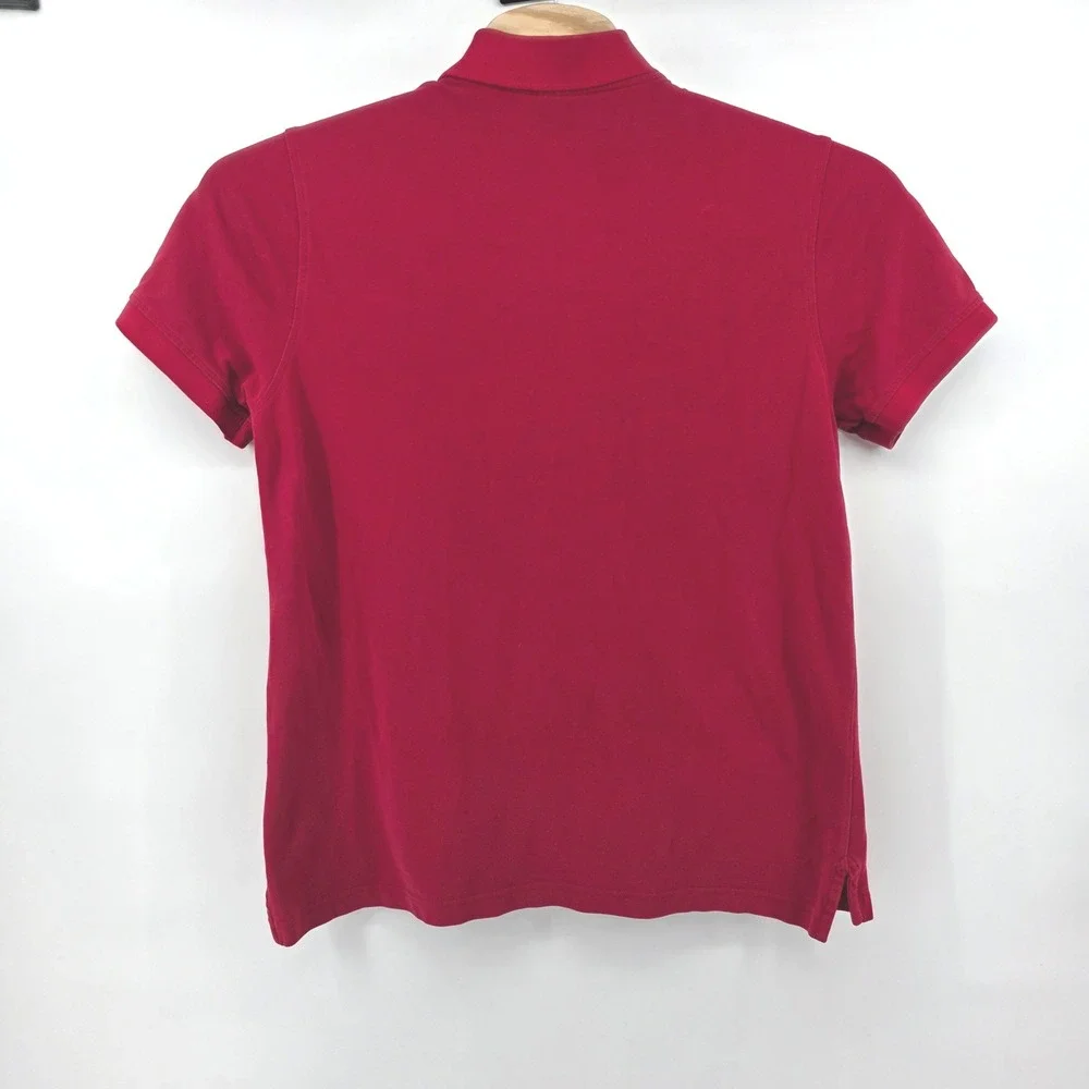 Brooks Brothers 1818‎ Performance Polo Shirt Mens XL Slim Fit Red Cotton Golf - Picture 3 of 6